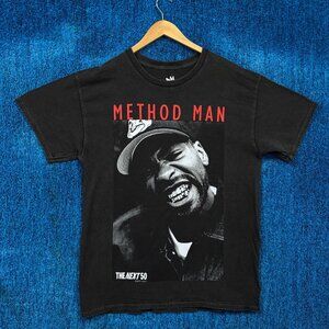Method Man “The Next 50 Hip Hop” Graphic T-Shirt Size Medium